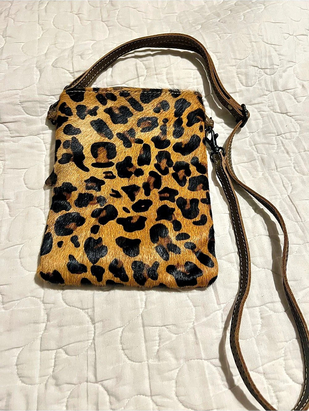 Myra Bag Leopard Print Crossbody Bag